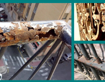 Rehabilitación de balcones, barandillas y rejas